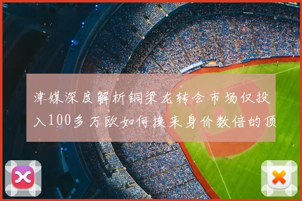 津媒深度解析铜梁龙转会市场仅投入100多万欧如何换来身价数倍的顶级即战力